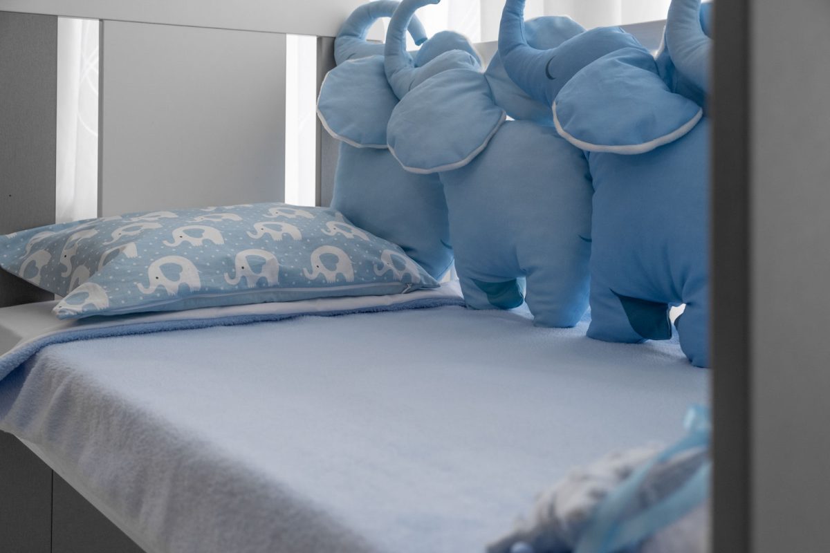 4D Jastuk ogranica plavi slonko bonbonko KODA7602 babysleepigloo.hr